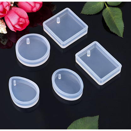 Small Pendant Shape Silicone Mould Set image 4