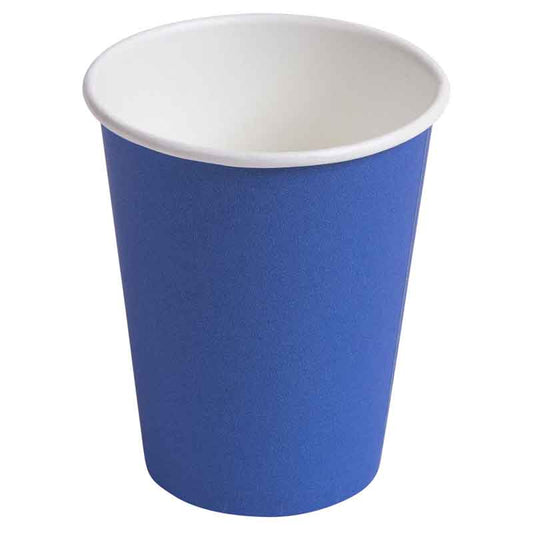 20x Dark Blue Paper Mixing Cups (180ml) image 0