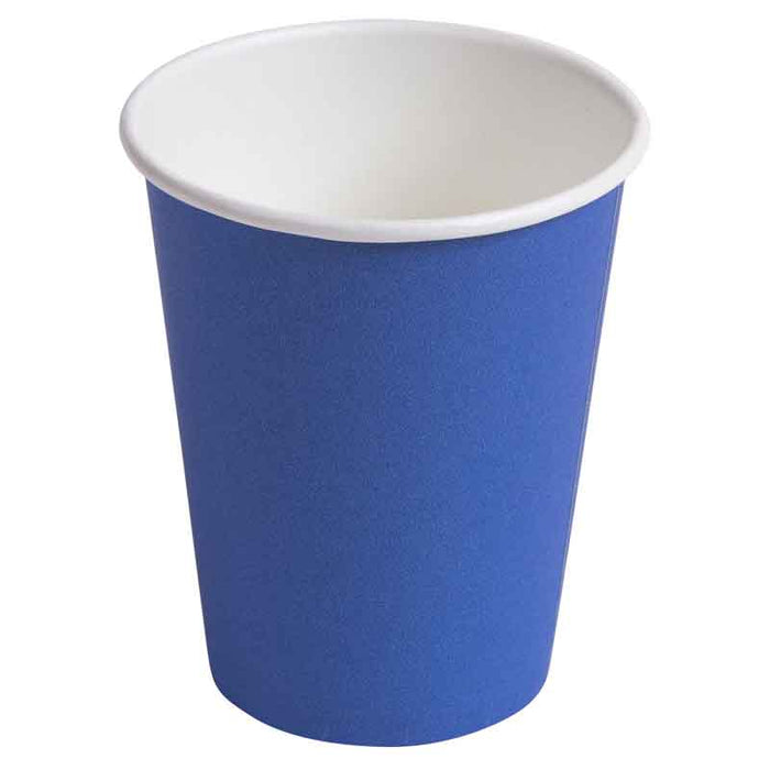 20x Dark Blue Paper Mixing Cups (180ml) image 0