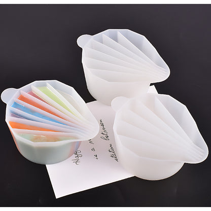 7 Slot Colour Pour Silicone Mould image 2