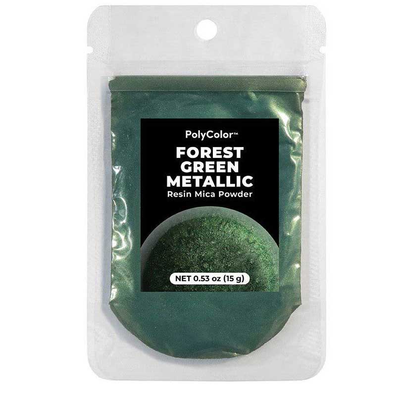 Alumilite Forest Green Metallic Pigment Powder (15g) image 0