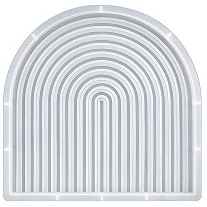 Arched Ribbed Tray Silicone Mould (236mm) image 0