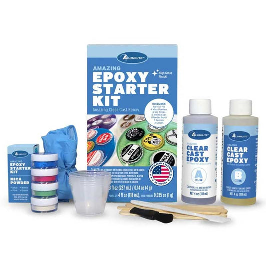 Alumilite Clear Cast Starter Kit (8oz) image 0