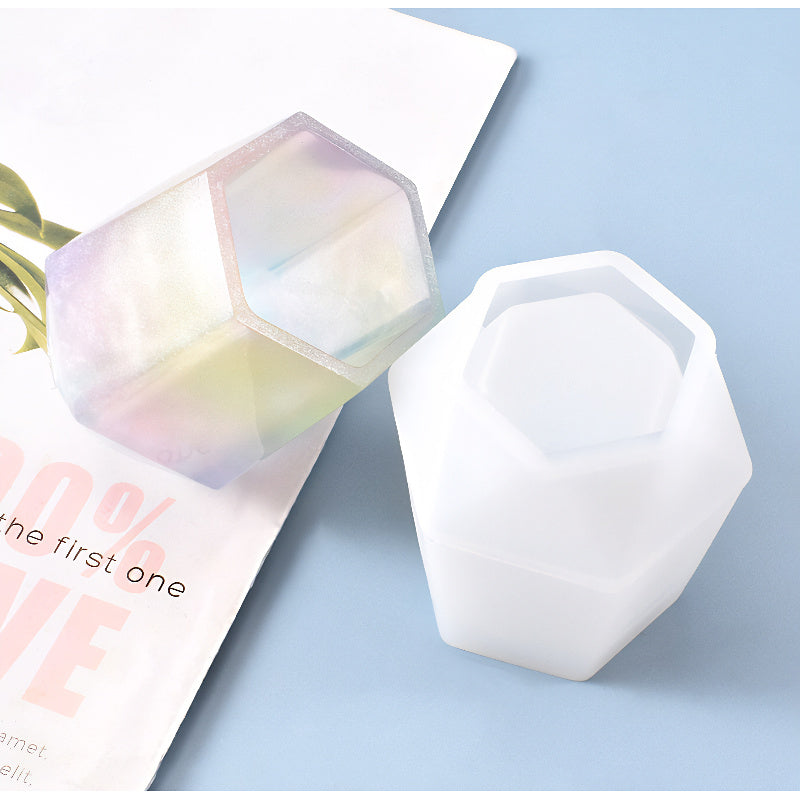 Hexagonal Container Silicone Mould image 6