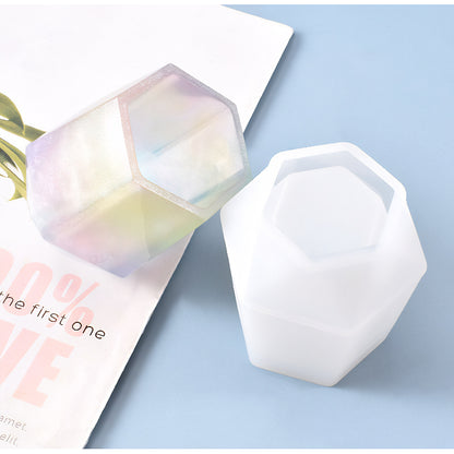 Hexagonal Container Silicone Mould image 6