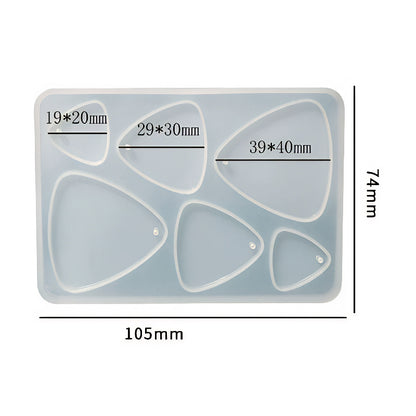 Teardrop Jewellery Silicone Mould image 1