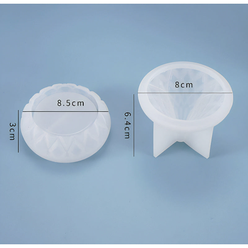 Faceted Bowl Silicone Mould image 4