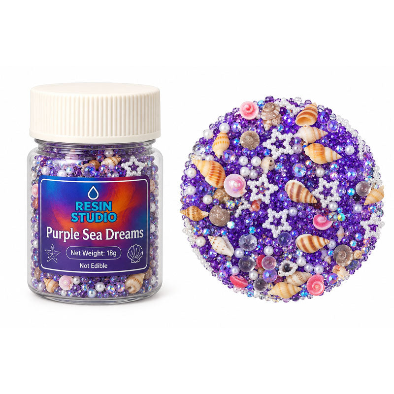 Purple Sea Dreams Resin Sprinkles (18g) RS2025 image 0