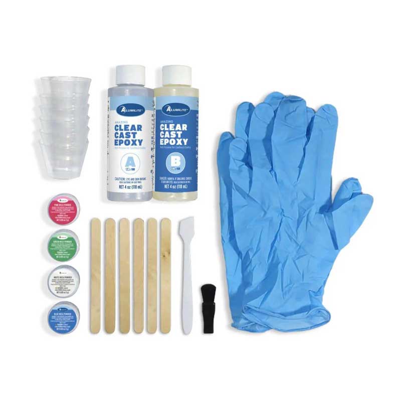 Alumilite Clear Cast Starter Kit (8oz) image 2