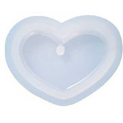 Heart Pendant Silicone Mould 49mm x 45mm image 0