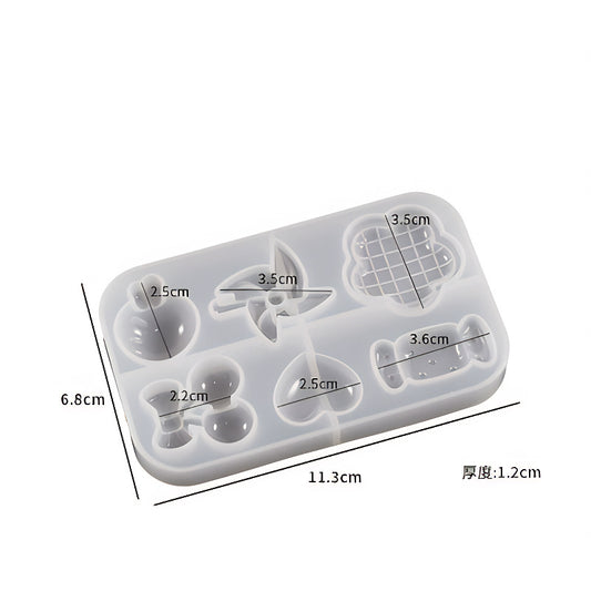 Mixed Mini Charm Silicone Mould image 1