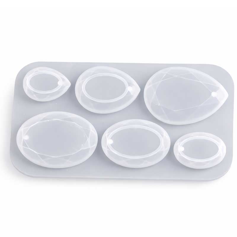 Oval Cabochon Silicone Mould image 0