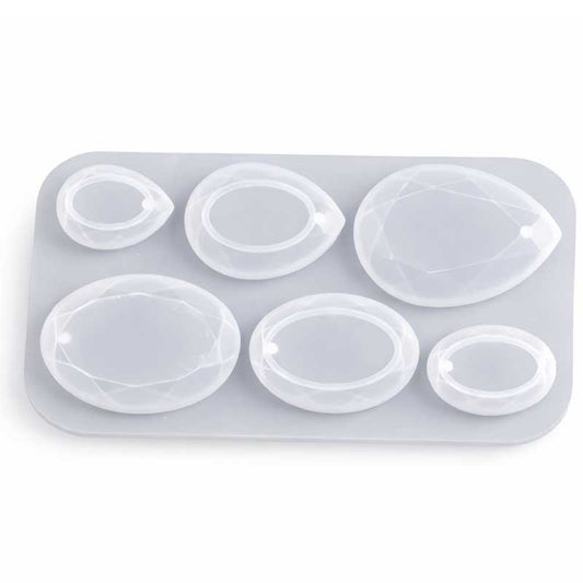 Oval Cabochon Silicone Mould image 0