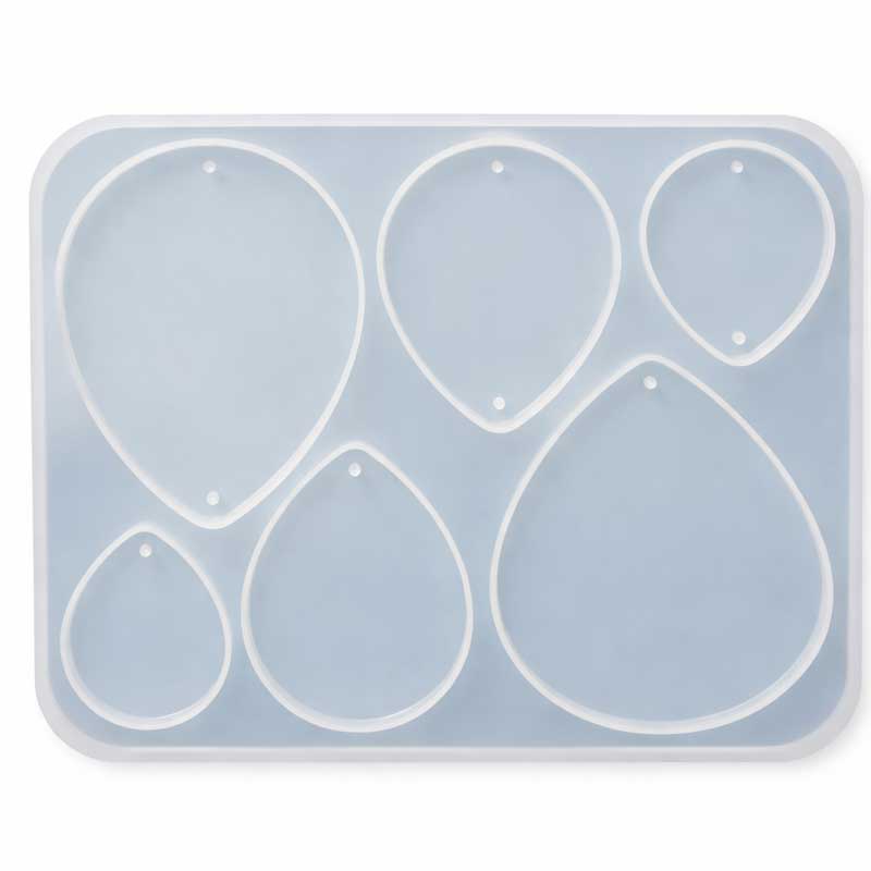 Teardrop Jewellery Silicone Mould image 0