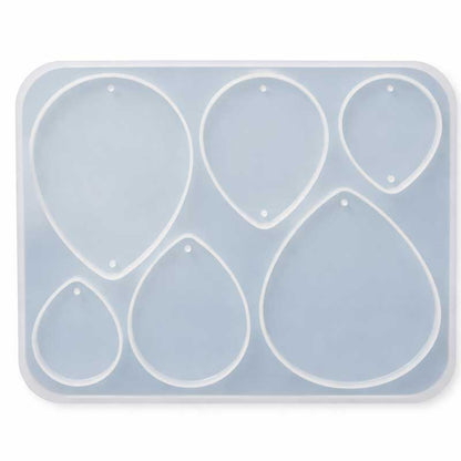 Teardrop Jewellery Silicone Mould image 0