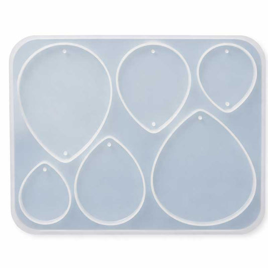 Teardrop Jewellery Silicone Mould image 0