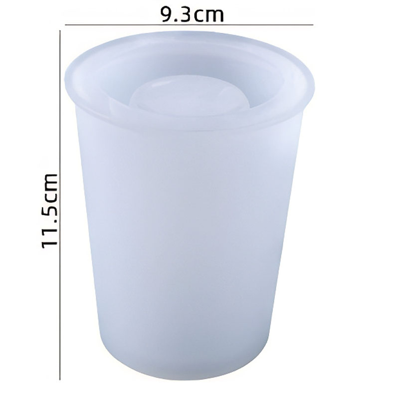 Tall Cylinder Pot Silicone Mould (93mm x 115mm) image 1