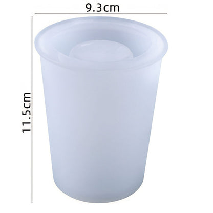 Tall Cylinder Pot Silicone Mould (93mm x 115mm) image 1
