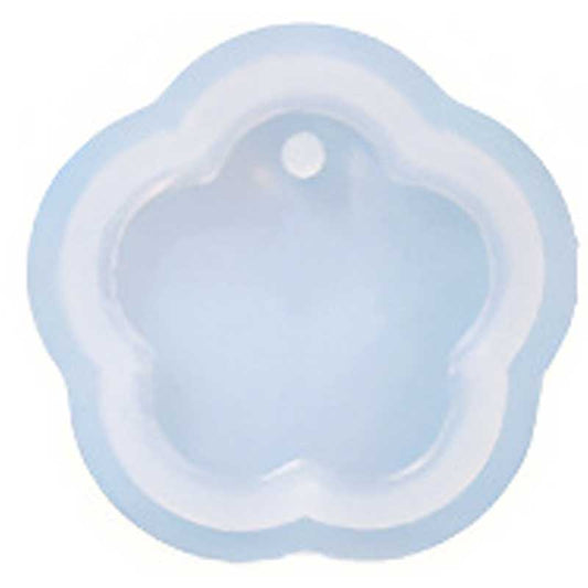 Flower Pendant Silicone Mould 51mm x 51mm image 0