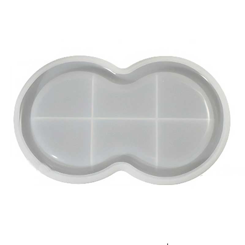 Double Oval Silicone Mould image 0