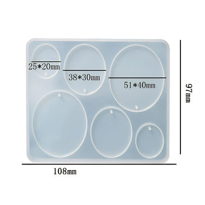 Oval Jewellery Silicone Mould image 1