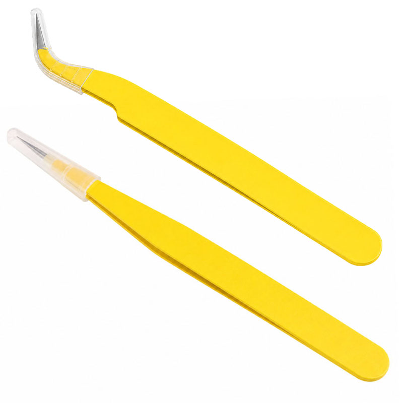 Yellow Tweezers Set RS2052-53 image 0