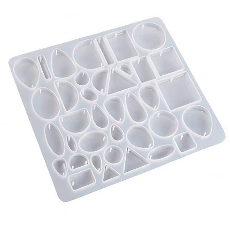 Mixed Shape Pendant Silicone Mould Tray image 0