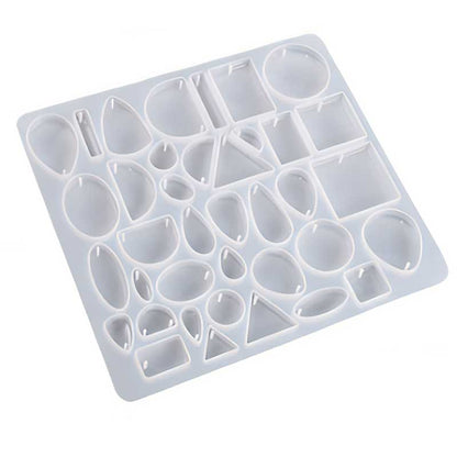 Mixed Shape Pendant Silicone Mould Tray image 0