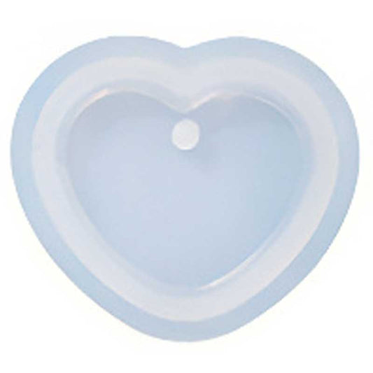 Heart Pendant Silicone Mould 53mm x 41mm image 0