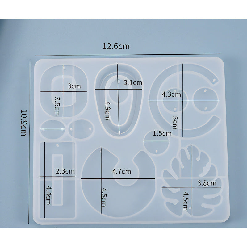 Abstract Mixed Shape Casting Silicone Mould image 1