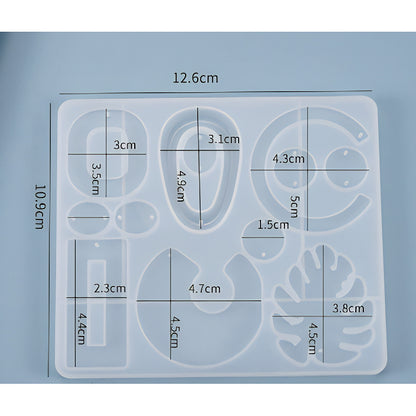 Abstract Mixed Shape Casting Silicone Mould image 1
