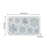 Flower Pendant Silicone Mould image 0