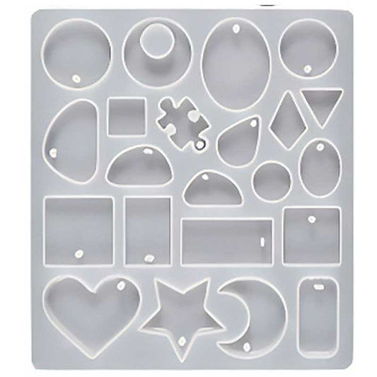 Mixed Shape Charm Silicone Mould image 0