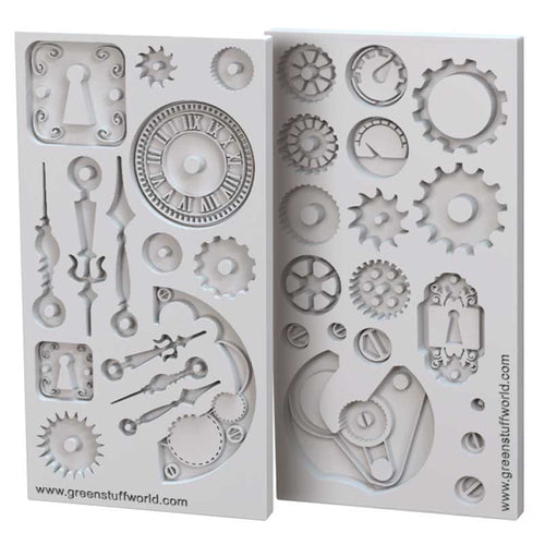 Green Stuff World Silicone Moulds Steampunk 1419 image 0