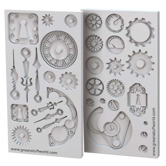 Green Stuff World Silicone Moulds Steampunk 1419 image 0