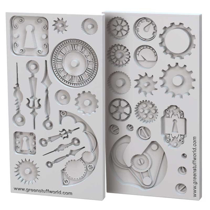 Green Stuff World Silicone Moulds Steampunk 1419 image 0