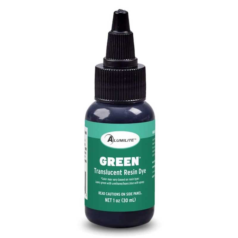 Alumilite Translucent Green Liquid Epoxy Dye (1oz) image 0