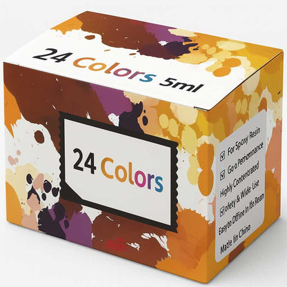 Epoxy Resin Pigment Set (5ml) (24) image 0