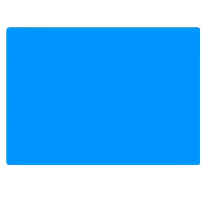 Extra-Large Nonstick Silicone Craft Mat Blue image 0
