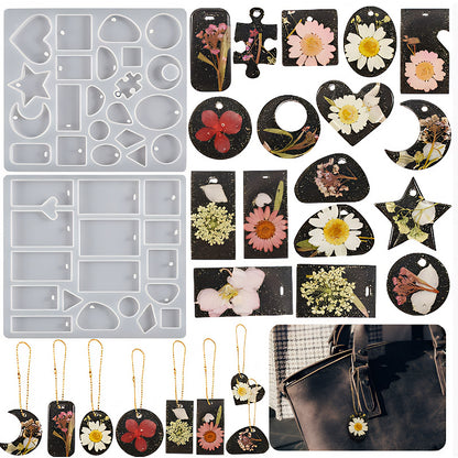 Mixed Shape Charm Silicone Mould image 3