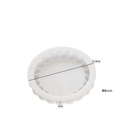 Scalloped Round Silicone Mould image 2