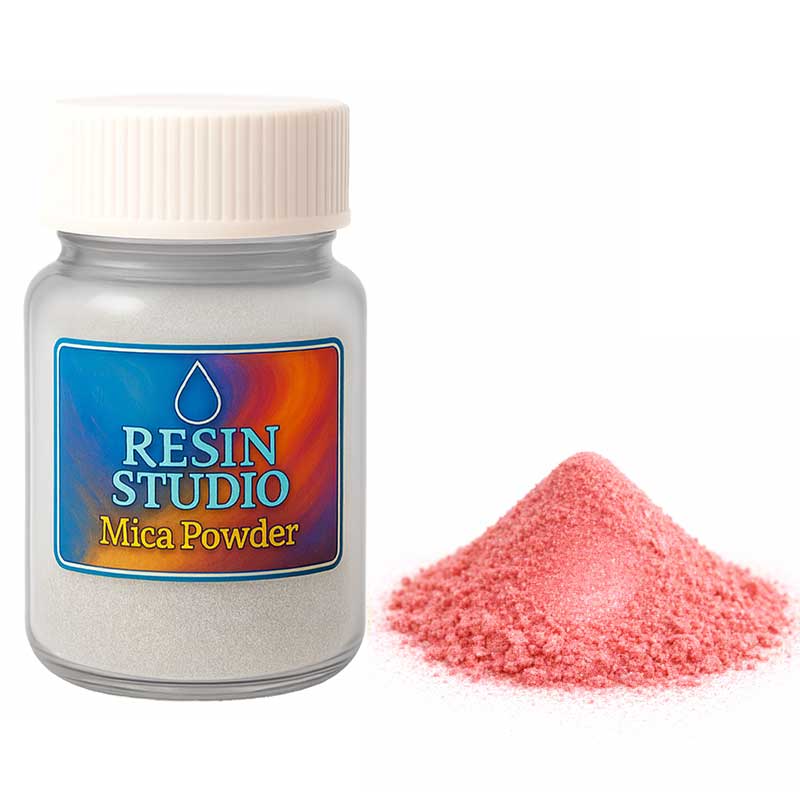 Flash Red Mica Powder image 0