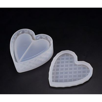 Heart-Shaped Lidded Box Silicone Mould image 4