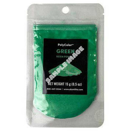 Alumilite Green Glow Metallic Pigment Powder (15g) image 0