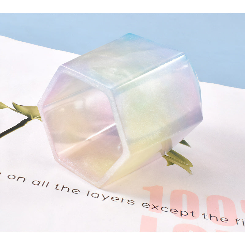 Hexagonal Container Silicone Mould image 1