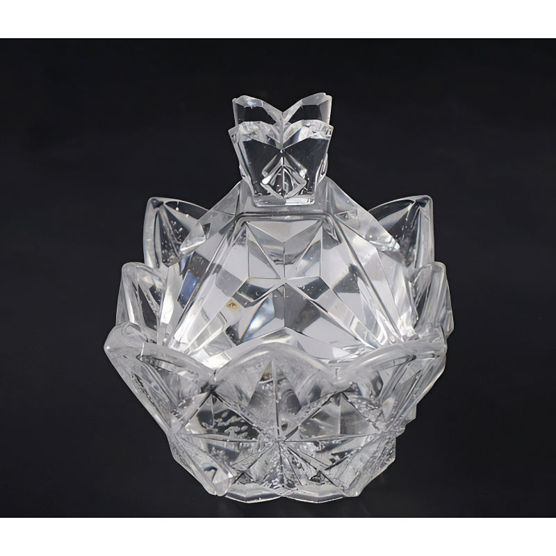 Faceted Lidded Trinket Jar Silicone Mould image 2