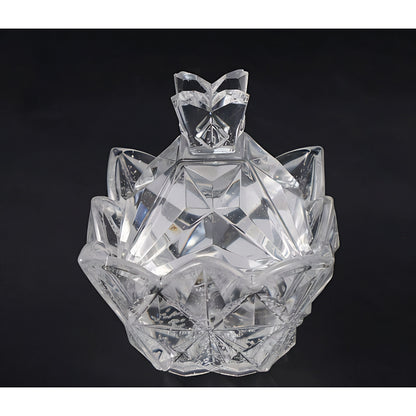Faceted Lidded Trinket Jar Silicone Mould image 2