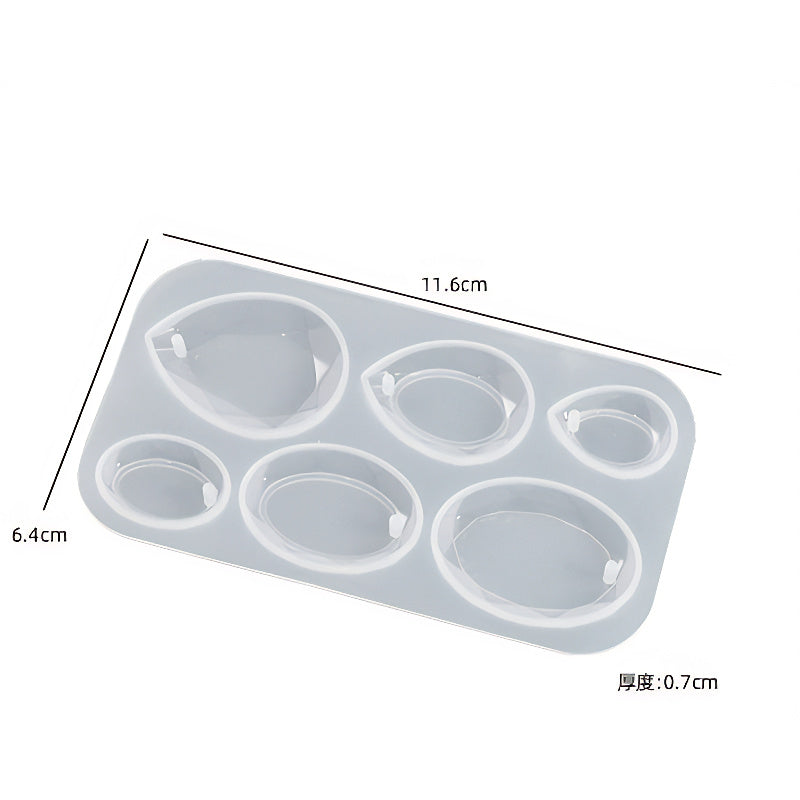 Oval Cabochon Silicone Mould image 3