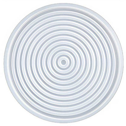Round Ribbed Tray Silicone Mould (258mm) image 0
