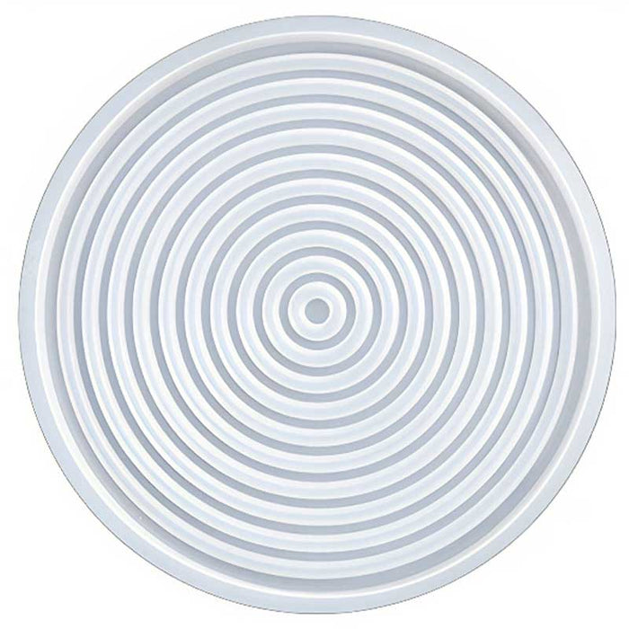 Round Ribbed Tray Silicone Mould (258mm) image 0